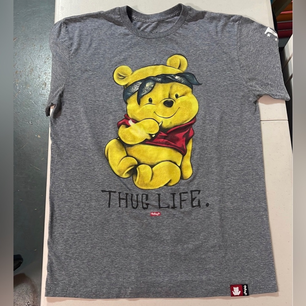 Entree LS Thug Life Winnie the Pooh Joint - Men’s size Large